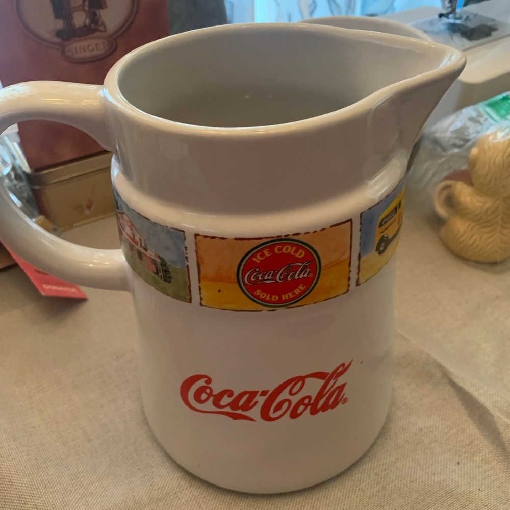 Coca-Cola Logo Gibson Brand Pitcher